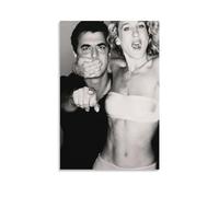 Impression sur toile The City Mr Big Carrie Bradshaw - Décoration murale d'intérieur - 30 x 45 cm