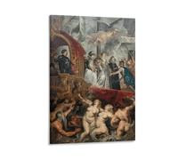Impression sur toile The Disembarkation at Marseille Peter Paul Rubens Décoration murale d'intérieur moderne 20 x 30 cm