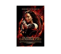 Impression sur toile « The Hunger Games Catching Fire» - Décoration murale sur toile - Décoration murale moderne pour salle de bain - Style sans cadre - 30 x 45 cm
