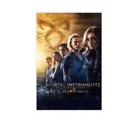 Impression sur toile The Mortal Instruments City of Bones (2013) - Décoration murale pour salon, chambre à coucher - Style sans cadre - 50 x 75 cm