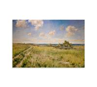 Impression sur toile « The Old Road to The Sea » de William Merritt Chase - Décoration murale d'intérieur moderne - Idée cadeau - 20 x 30 cm