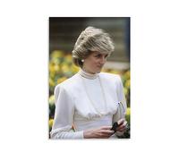 Impression sur toile « The Princess Lady Diana » (21) Œuvres d'art pour décoration murale d'intérieur moderne 30,5 x 45,7 cm