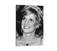 Impression sur toile The Princess Lady Diana (35) - Décoration murale d'intérieur moderne - 61 x 91,4 cm