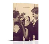 Impression sur toile The Vampire Diaries Elena Damon (3) - Décoration murale moderne pour chambre à coucher - 40 x 60 cm