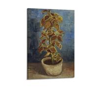 Impression sur toile Vincent Van Gogh - Coleus Plant in A Flowerpot - Œuvres d'art classiques - Décoration d'intérieur moderne - Idée cadeau - 30 x 45 cm