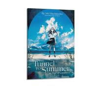 Impression sur toile vintage The Tunnel to Summer The Exit of Goodbyes pour salon, chambre à coucher, 50 x 75 cm, style encadré