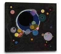 Impression sur toile Wassily Kandinsky - Quelques cercles (1926)