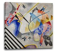 Impression sur toile Wassily Kandinsky - The White Centre (1921)