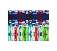 Impression sur tube à essai chimie vertical avec boucle d'amour en papier nacré avec enveloppes pour amis, famille