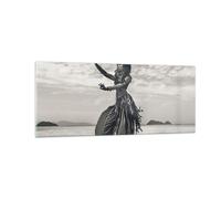 Impression sur Verre 100x40cm Tableaux Image Photo Danseur Folk Oriental