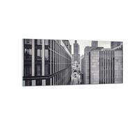 Impression sur Verre 100x40cm Tableaux Image Photo Varsovie Palais Culture