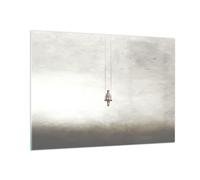 Impression sur Verre 100x70cm Tableaux Image Photo Balançoire Dans Nuages