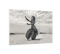 Impression sur Verre 100x70cm Tableaux Image Photo Danseur Folk Oriental