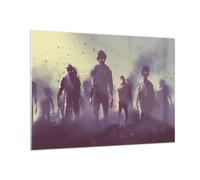 Impression sur Verre 100x70cm Tableaux Image Photo Personnages Halloween Mystère