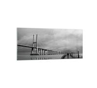 Impression sur Verre 120x50cm Tableaux Image Architecture vélo lisbonne tourisme