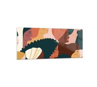 Impression sur Verre 120x50cm Tableaux Image Femmes Multiculturalisme Moderne