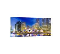 Impression sur Verre 120x50cm Tableaux Image Photo Asie bangkok bâtiment ville