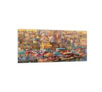 Impression sur Verre 120x50cm Tableaux Image Photo Couleurs Ville Turquie