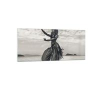 Impression sur Verre 120x50cm Tableaux Image Photo Danseur Folk Oriental