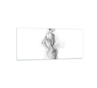 Impression sur Verre 120x50cm Tableaux Image Photo Femme Corps Morceau