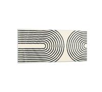 Impression sur Verre 120x50cm Tableaux Image Photo Lignes Ovale Minimalisme