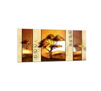 Impression sur Verre 120x50cm Tableaux Image Photo Moderne arboré savane désert