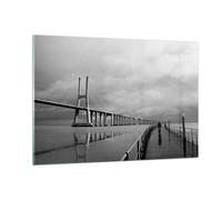 Impression sur Verre 120x80cm Tableaux Image Architecture vélo lisbonne tourisme