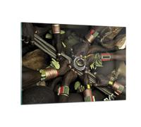 Impression sur Verre 120x80cm Tableaux Image Photo Ethiopie Rituel Tribu