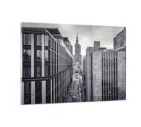 Impression sur Verre 120x80cm Tableaux Image Photo Varsovie Palais Culture