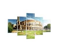 Impression sur Verre 125x70cm Tableaux Archéologie architecture italie colisée