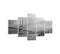 Impression sur Verre 125x70cm Tableaux Image Architecture vélo lisbonne tourisme