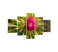 Impression sur Verre 125x70cm Tableaux Image Graphisme fleur plante lumière