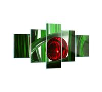 Impression sur Verre 125x70cm Tableaux Image Infographie 3d moderne composition
