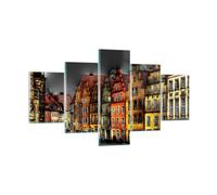 Impression sur Verre 125x70cm Tableaux Image maisons monuments historiques