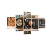 Impression sur Verre 125x70cm Tableaux Image Photo Couverture Ford Mustang