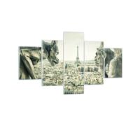Impression sur Verre 125x70cm Tableaux Image Photo Gargouilles Paris Notre-Dame