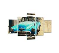 Impression sur Verre 125x70cm Tableaux Image Photo Voiture classique cuba havane