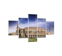 Impression sur Verre 125x70cm Tableaux Italie architecture colisée tourisme