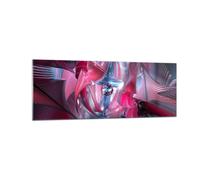 Impression sur Verre 140x50cm Tableaux Image Abstraction chimie cybernétique