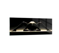 Impression sur Verre 140x50cm Tableaux Image Corps nu modèle pose artistique