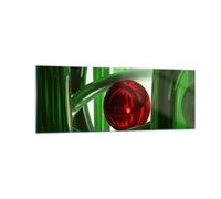 Impression sur Verre 140x50cm Tableaux Image Infographie 3d moderne composition