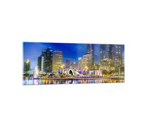 Impression sur Verre 140x50cm Tableaux Image Photo Asie bangkok bâtiment ville