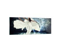 Impression sur Verre 140x50cm Tableaux Image Photo Balet acrobatie femme sport