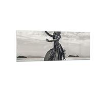 Impression sur Verre 140x50cm Tableaux Image Photo Danseur Folk Oriental