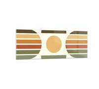 Impression sur Verre 140x50cm Tableaux Image Photo Moderne Motif Minimaliste