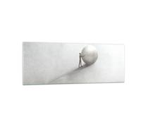Impression sur Verre 140x50cm Tableaux Image Photo Sisyphe Travail Symbole