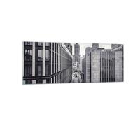 Impression sur Verre 140x50cm Tableaux Image Photo Varsovie Palais Culture