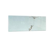 Impression sur Verre 140x50cm Tableaux Image Photo Vintage Irréel Métaphore