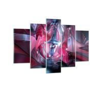 Impression sur Verre 150x100cm Tableaux Image Abstraction chimie cybernétique