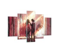 Impression sur Verre 150x100cm Tableaux Image artistique illustration amant